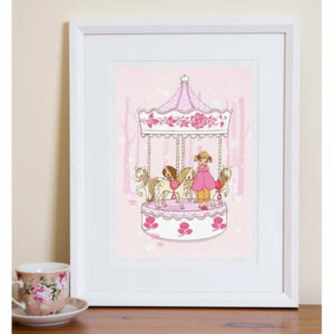 Belle & Boo Art print Ava and the Carousel Default Title