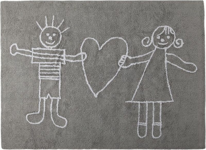 Lorena Canals Washable Solidary Grey Default Title