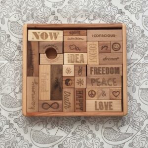 Wooden Story Peace And Love 29 Pcs Default Title